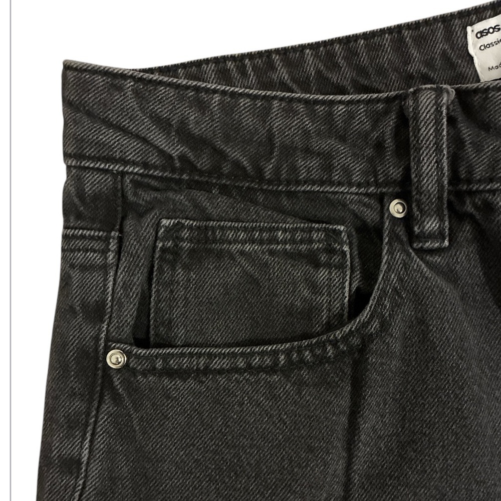ASOS Classic Black straight leg Jeans - Picture 2 of 5